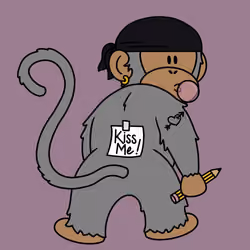 Kiss Me Monkey #729