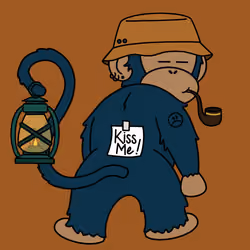 Kiss Me Monkey #7799