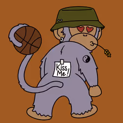 Kiss Me Monkey #3713