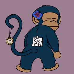 Kiss Me Monkey #2288