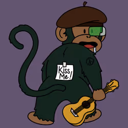 Kiss Me Monkey #7282