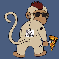 Kiss Me Monkey #4161