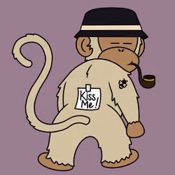 Kiss Me Monkey #4047