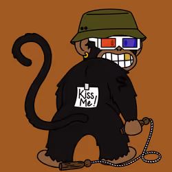 Kiss Me Monkey #9081