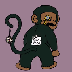 Kiss Me Monkey #9731