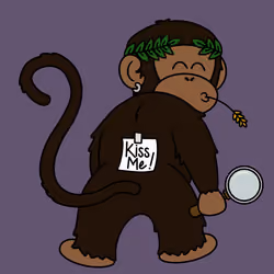 Kiss Me Monkey #3752