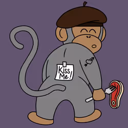 Kiss Me Monkey #7025