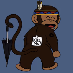 Kiss Me Monkey #699