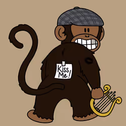 Kiss Me Monkey #1574