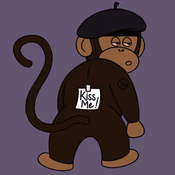 Kiss Me Monkey #5631