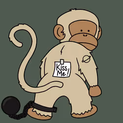 Kiss Me Monkey #4712