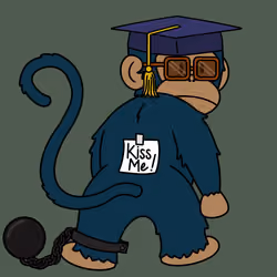 Kiss Me Monkey #4507