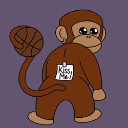 Kiss Me Monkey #7998