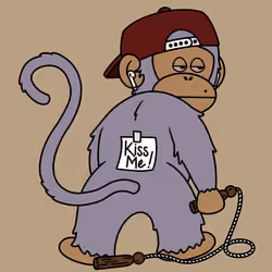 Kiss Me Monkey #7140