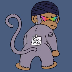 Kiss Me Monkey #9945