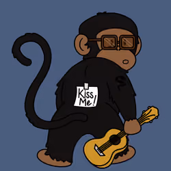 Kiss Me Monkey #2234