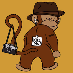 Kiss Me Monkey #1315