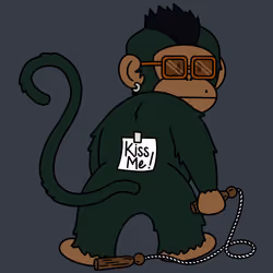 Kiss Me Monkey #3111