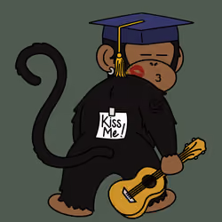 Kiss Me Monkey #4136