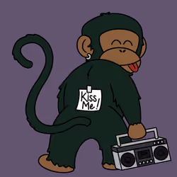 Kiss Me Monkey #3714
