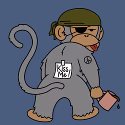 Kiss Me Monkey #4514