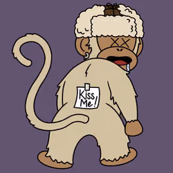 Kiss Me Monkey #3716