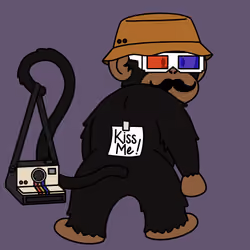 Kiss Me Monkey #4716