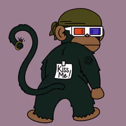 Kiss Me Monkey #781