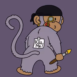 Kiss Me Monkey #3715
