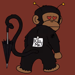 Kiss Me Monkey #9113