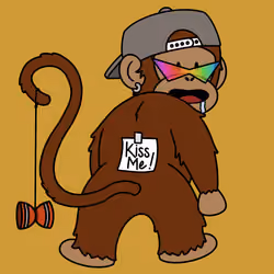 Kiss Me Monkey #3240