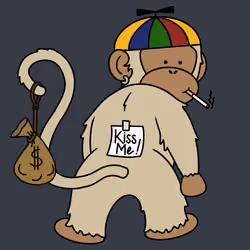 Kiss Me Monkey #2241