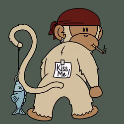 Kiss Me Monkey #1578