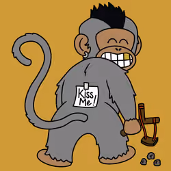 Kiss Me Monkey #5227