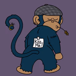 Kiss Me Monkey #8439
