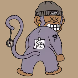Kiss Me Monkey #3858
