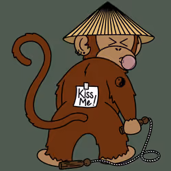 Kiss Me Monkey #6237
