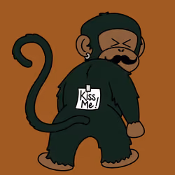 Kiss Me Monkey #2233
