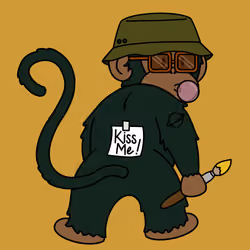 Kiss Me Monkey #8788