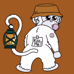 Kiss Me Monkey #7867