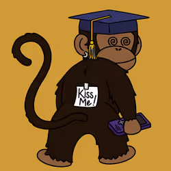 Kiss Me Monkey #9942