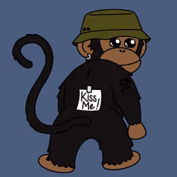 Kiss Me Monkey #3565