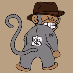 Kiss Me Monkey #5355
