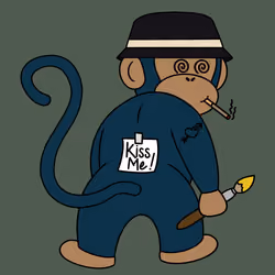 Kiss Me Monkey #8161