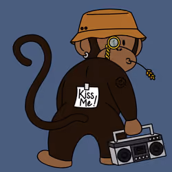 Kiss Me Monkey #5059