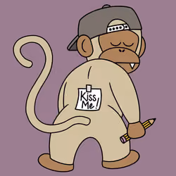 Kiss Me Monkey #8692