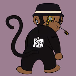 Kiss Me Monkey #4832