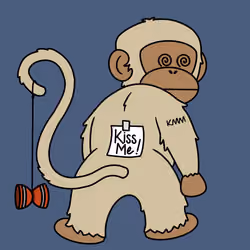 Kiss Me Monkey #4425