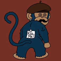 Kiss Me Monkey #6305