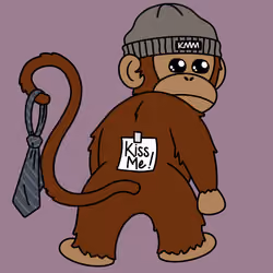 Kiss Me Monkey #7993